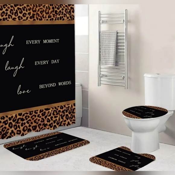 3-Piece LAUGH LAUGH LOVE Bath Set - Picture 6 of 6